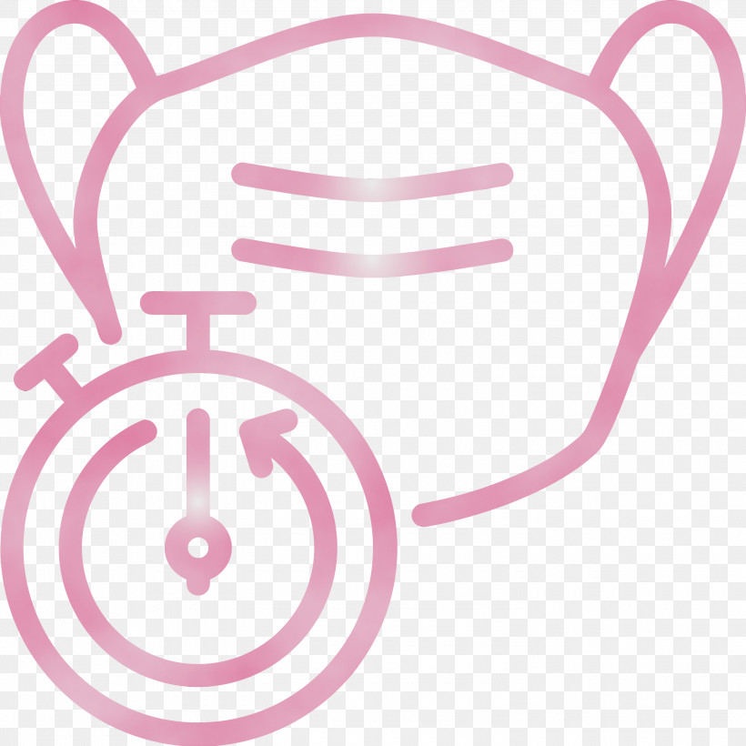 Pink Line Circle, PNG, 3000x3000px, Replace Medical Mask, Circle, Corona Virus Disease, Line, Paint Download Free