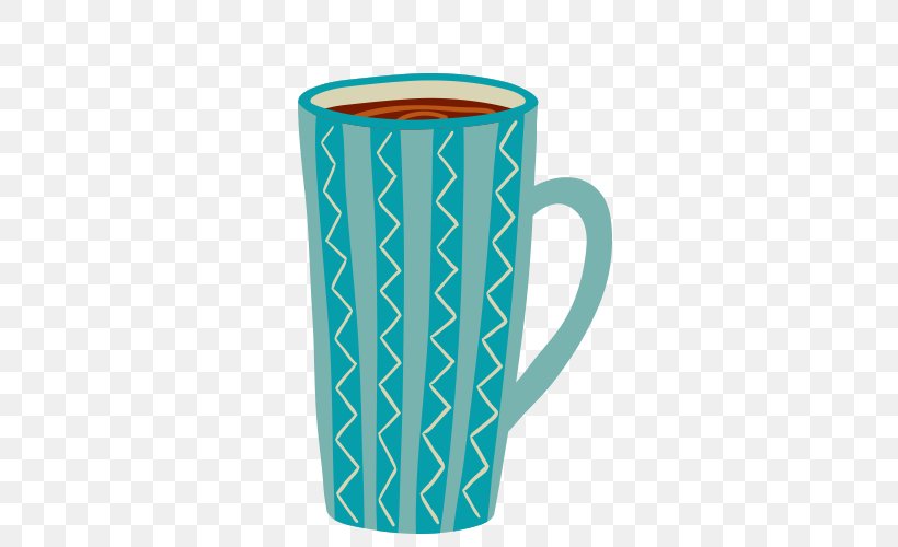 Coffee Cup Teacup, PNG, 500x500px, Coffee, Aqua, Cartoon, Ceramic, Coffee Cup Download Free