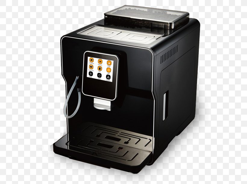 Espresso Machines Coffeemaker Cappuccino, PNG, 566x610px, Espresso Machines, Cafe, Cappuccino, Coffee, Coffee Bean Download Free