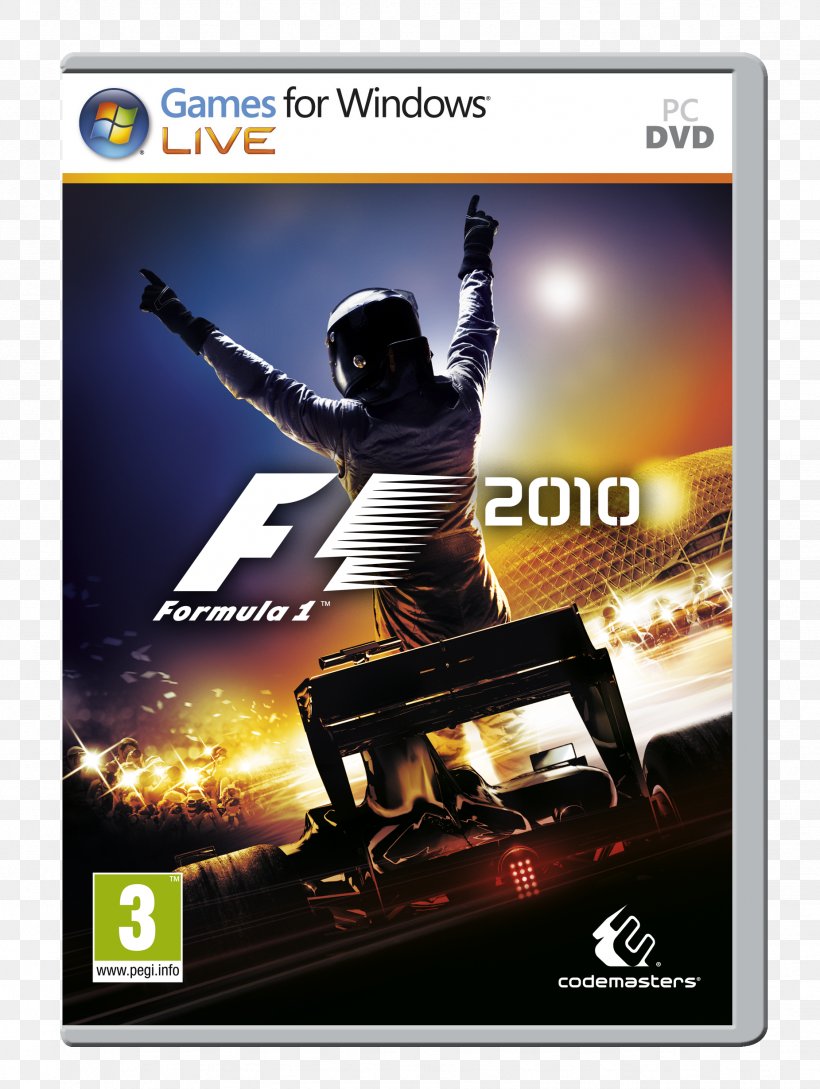 F1 2010 Xbox 360 F1 Race Stars 2010 Formula One Season F1 2009, PNG, 1851x2460px, F1 2010, Action Film, Advertising, Auto Racing, Brand Download Free