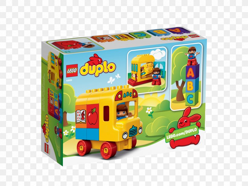 LEGO 10603 DUPLO My First Bus Amazon.com Lego Duplo, PNG, 2400x1800px, Bus, Amazoncom, Construction Set, Lego, Lego 60107 City Fire Ladder Truck Download Free