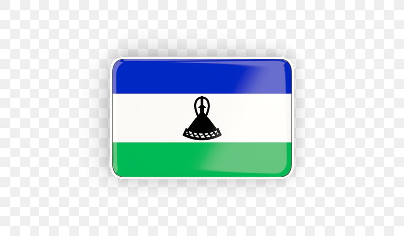 Lesotho Green Brand Rectangle, PNG, 640x480px, Lesotho, Area, Brand, Flag, Flag Of Lesotho Download Free