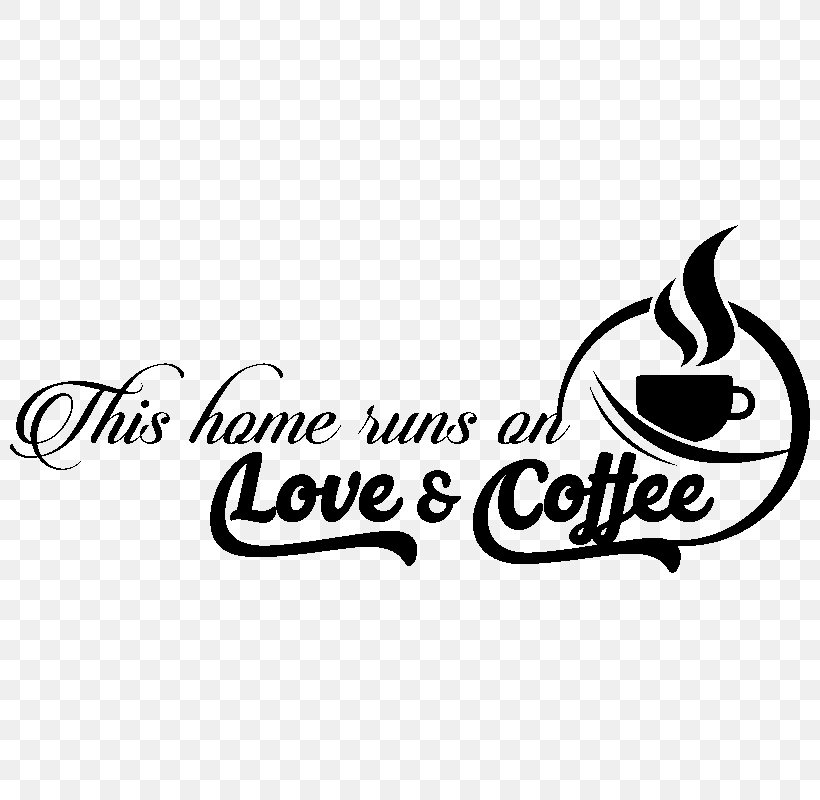 Logo Coffee Text Font, PNG, 800x800px, Logo, Art, Black, Black And White, Black M Download Free