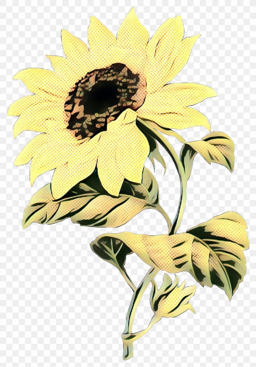 Clip Art Common Sunflower Image, PNG, 1117x1600px, Common Sunflower, Art, Bee, Blackandwhite, Botany Download Free