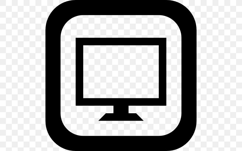 Display Device Line Clip Art, PNG, 512x512px, Display Device, Area, Black And White, Computer Icon, Computer Monitors Download Free
