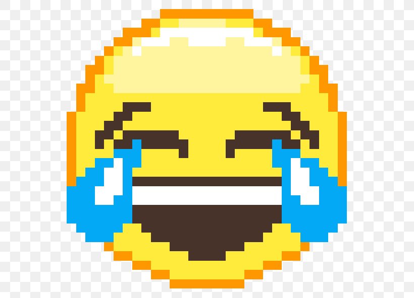 Face With Tears Of Joy Emoji Pixel Art Minecraft LOL Laughter, PNG, 592x592px, Face With Tears Of Joy Emoji, Art, Art Emoji, Crying, Emoji Download Free