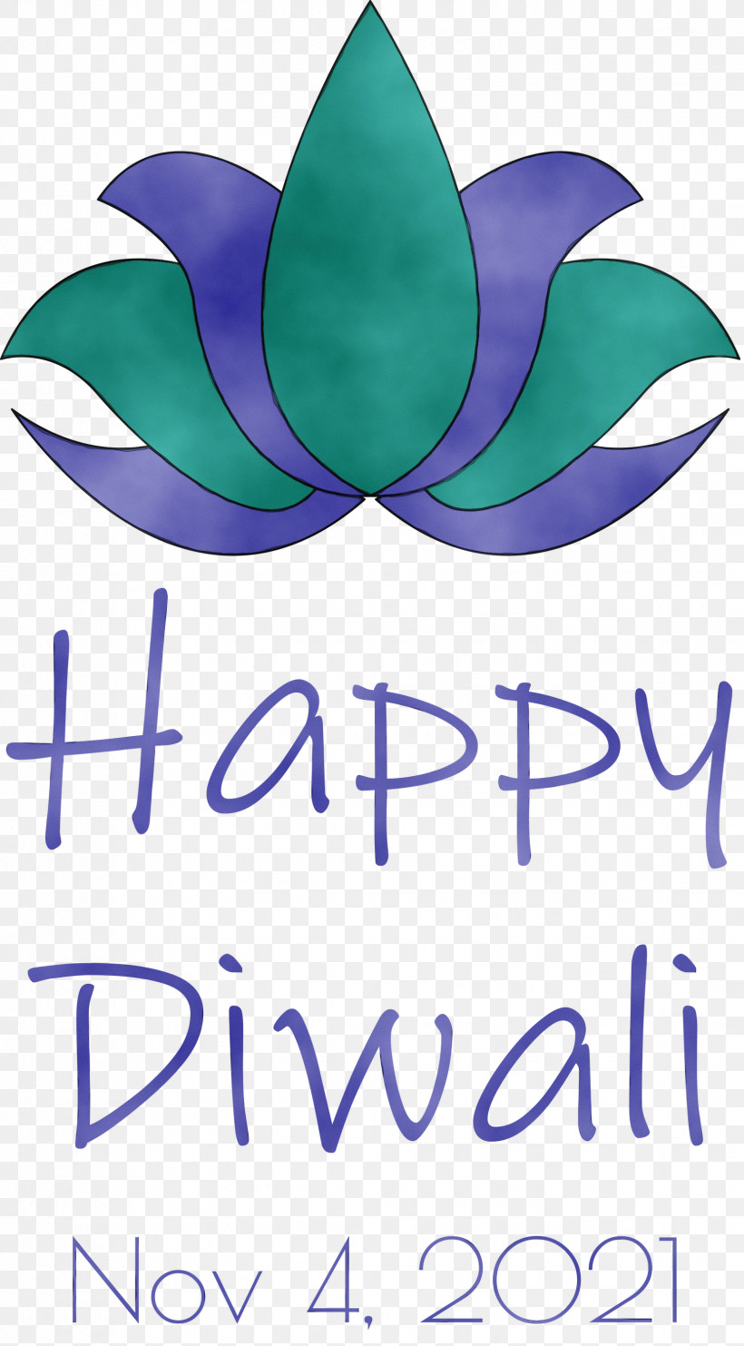 Logo Flower Line Teal Leaf, PNG, 1658x2999px, Happy Diwali, Flower, Leaf, Line, Logo Download Free