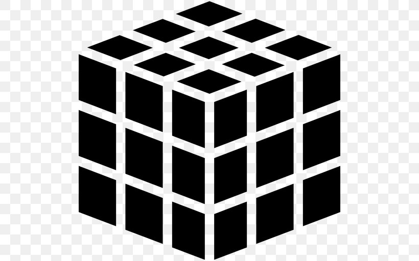 Rubik's Cube V-Cube 7 Skewb Puzzle Cube, PNG, 512x512px, Cube, Black And White, Combination Puzzle, Cubo De Espejos, Game Download Free