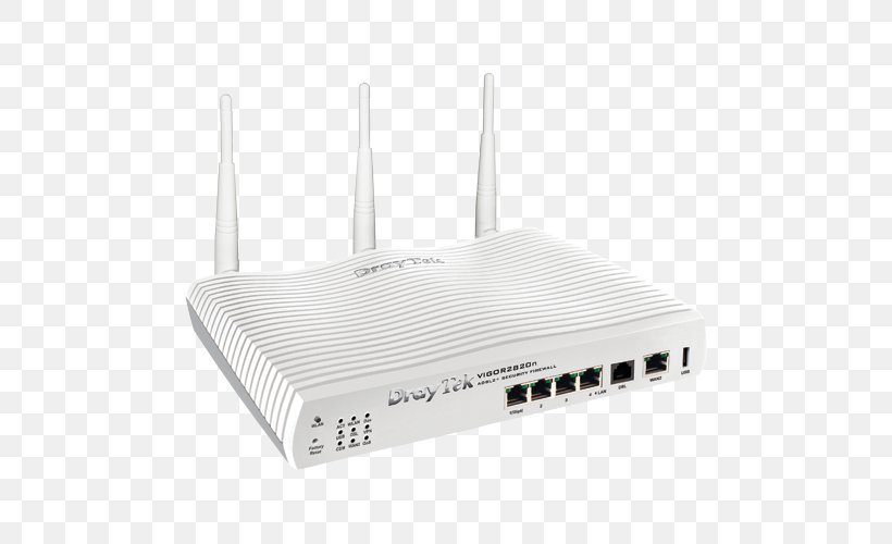 DrayTek Vigor 2832 ADSL Router/Firewall V2832-K Draytek Vigor 2860 DSL Modem, PNG, 500x500px, Router, Digital Subscriber Line, Draytek, Draytek Vigor2820, Draytek Vigor 2830n Download Free