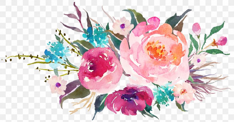 Flower Paper Floristry Floral Design Sticker, PNG, 2561x1334px, Flower, Art, Artificial Flower, Blossom, Bridesmaid Download Free