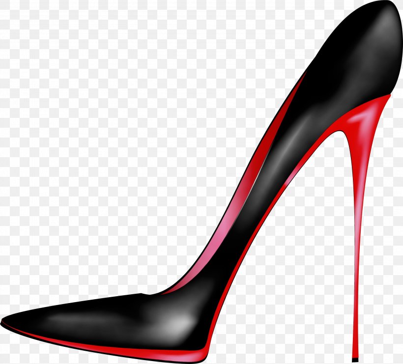 High-heeled Shoe Clip Art, PNG, 2999x2713px, Highheeled Shoe, Basic Pump, Black, Carmine, Court Shoe Download Free