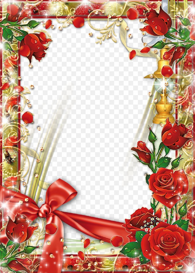 Picture Frame Flower Rose, PNG, 914x1280px, Borders And Frames, Christmas Decoration, Cut Flowers, Decor, Decorative Arts Download Free