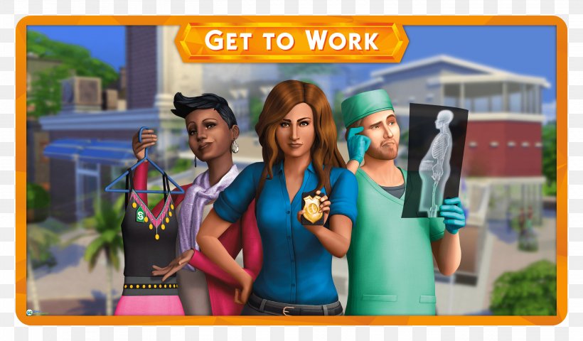 The Sims 4: Get To Work The Sims 4: Get Together The Sims 3 The Sims Online The Sims 4: City Living, PNG, 2704x1584px, Sims 4 Get To Work, Advertising, Brand, Community, Electronic Arts Download Free