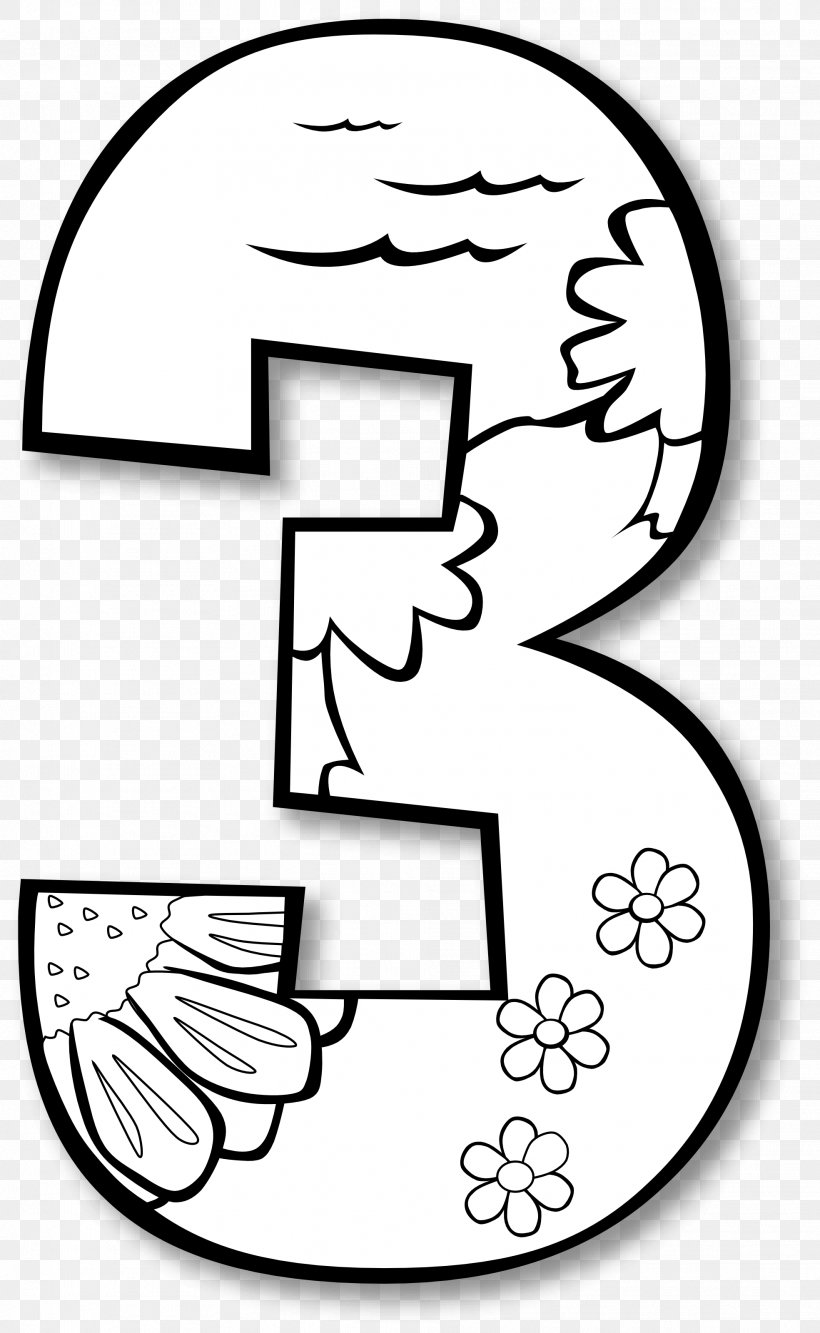 Black And White Number Coloring Book Clip Art, PNG, 1969x3202px, Black And White, Area, Art, Artwork, Blog Download Free