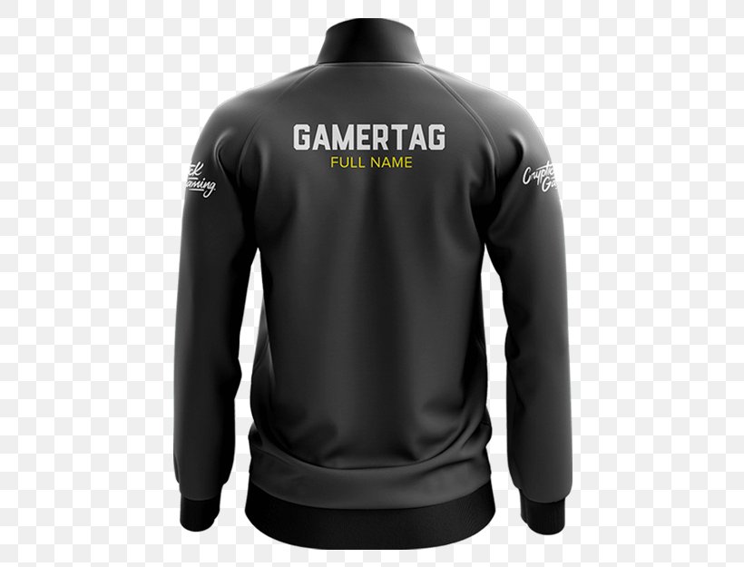 Jacket Tracksuit T-shirt Electronic Sports Hood, PNG, 570x625px, Jacket, Active Shirt, Black, Brand, Clothing Download Free