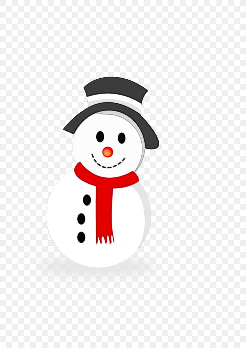 Snowman, PNG, 999x1413px, Watercolor, Cartoon, Fictional Character, Paint, Smile Download Free