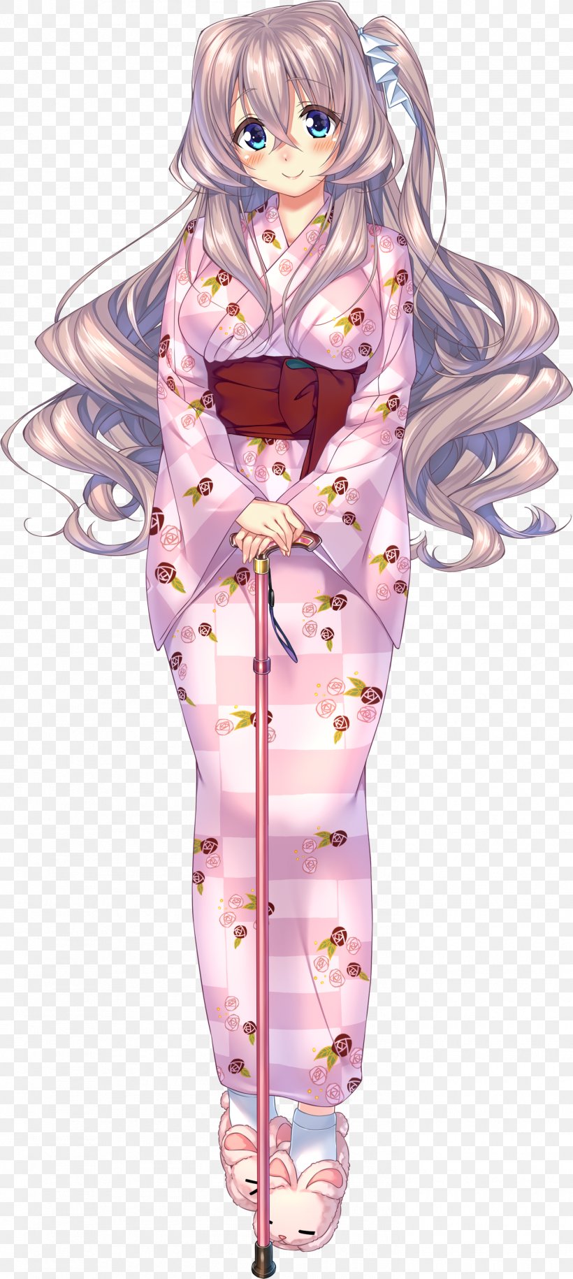 Amakano Nexton Game Bunny Slippers Long Hair, PNG, 1470x3281px, Watercolor, Cartoon, Flower, Frame, Heart Download Free