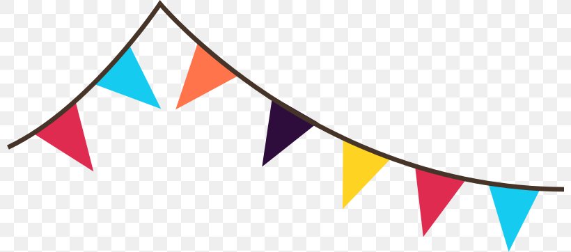 Bunting Banner Pennon Flag Clip Art, PNG, 800x362px, Bunting, Area, Banner, Brand, Diagram Download Free