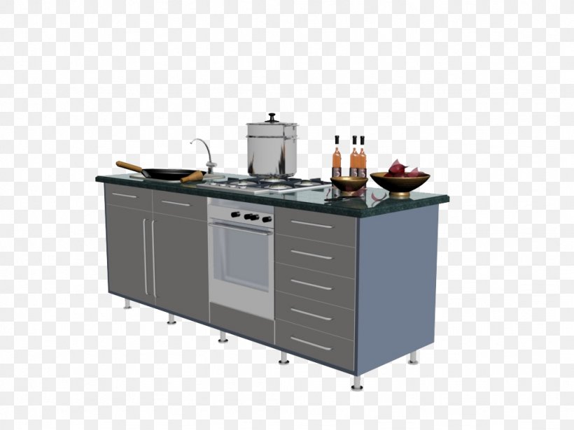 Kitchen Cupboard Furniture, PNG, 1024x768px, 3d Computer Graphics, Kitchen, Bedroom, Cabinetry, Cupboard Download Free