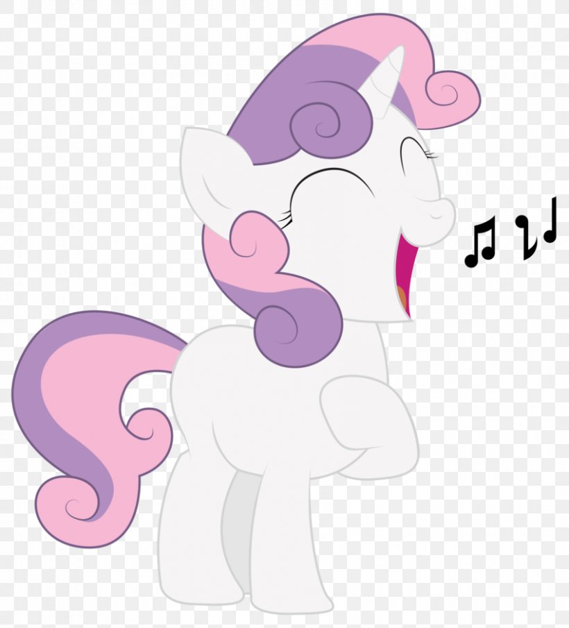 Pony Sweetie Belle Singing, PNG, 850x939px, Watercolor, Cartoon, Flower, Frame, Heart Download Free