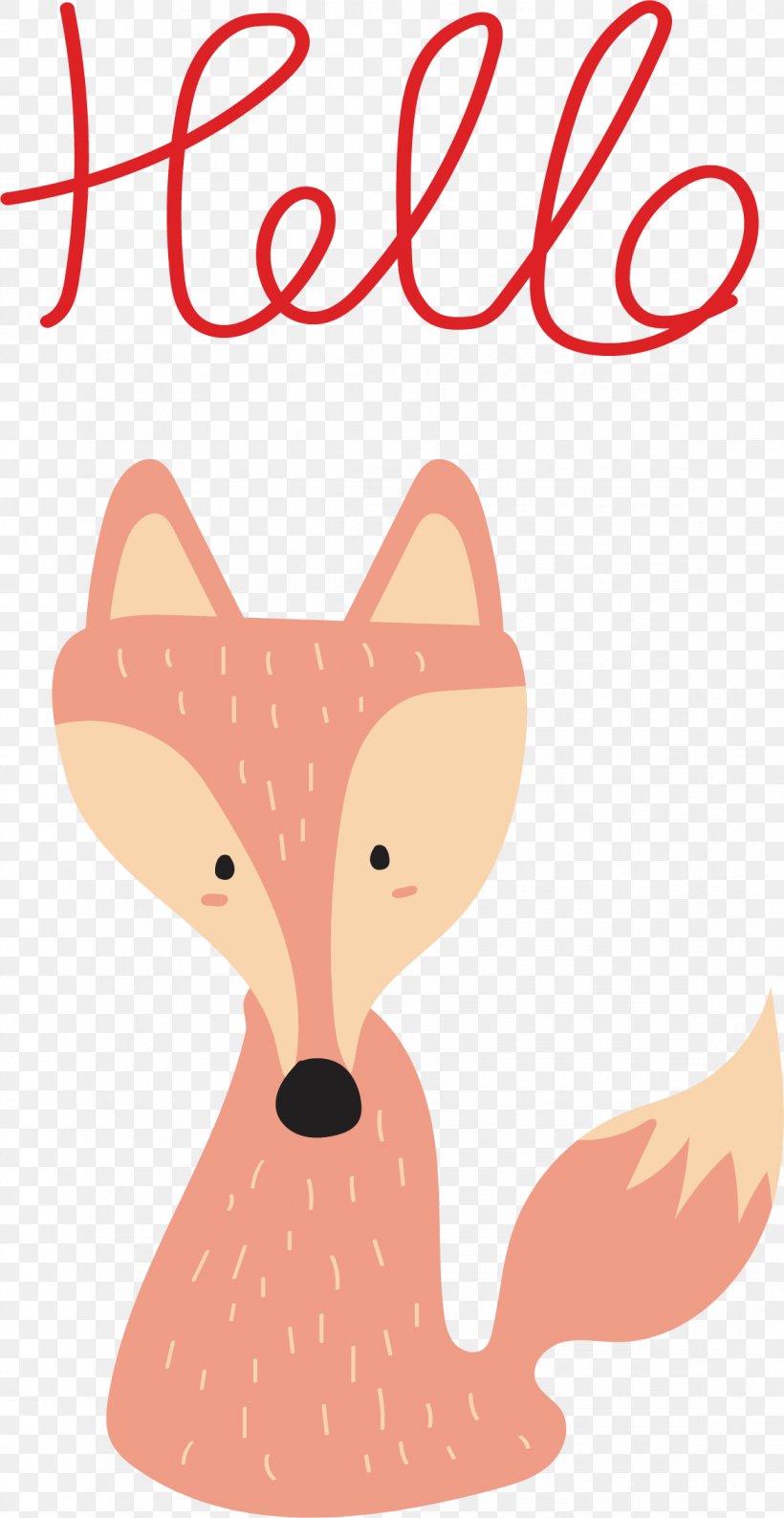 Red Fox Children Painting Clip Art, PNG, 1170x2265px, Watercolor, Cartoon, Flower, Frame, Heart Download Free