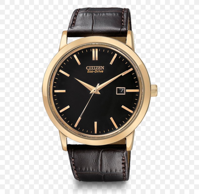 Watch Strap Casio Eco-Drive Gold, PNG, 800x800px, Watch, Brand, Brown, Casio, Ecodrive Download Free