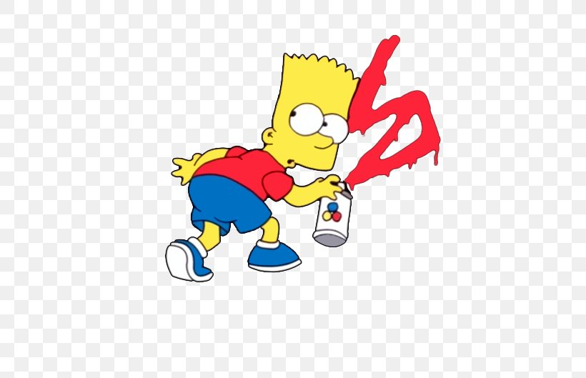 Bart Simpson Simpsorama Cartoon, PNG, 500x529px, Watercolor, Cartoon, Flower, Frame, Heart Download Free