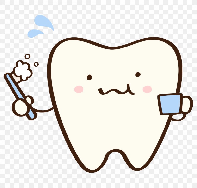 Tooth Brushing Clip Art Dentist Illustration, PNG, 1050x1000px, Watercolor, Cartoon, Flower, Frame, Heart Download Free