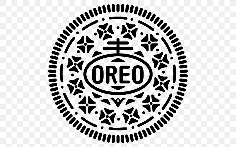 Android Oreo Oreo O's, PNG, 512x511px, Oreo, Android Oreo, Area, Biscuits, Black And White Download Free