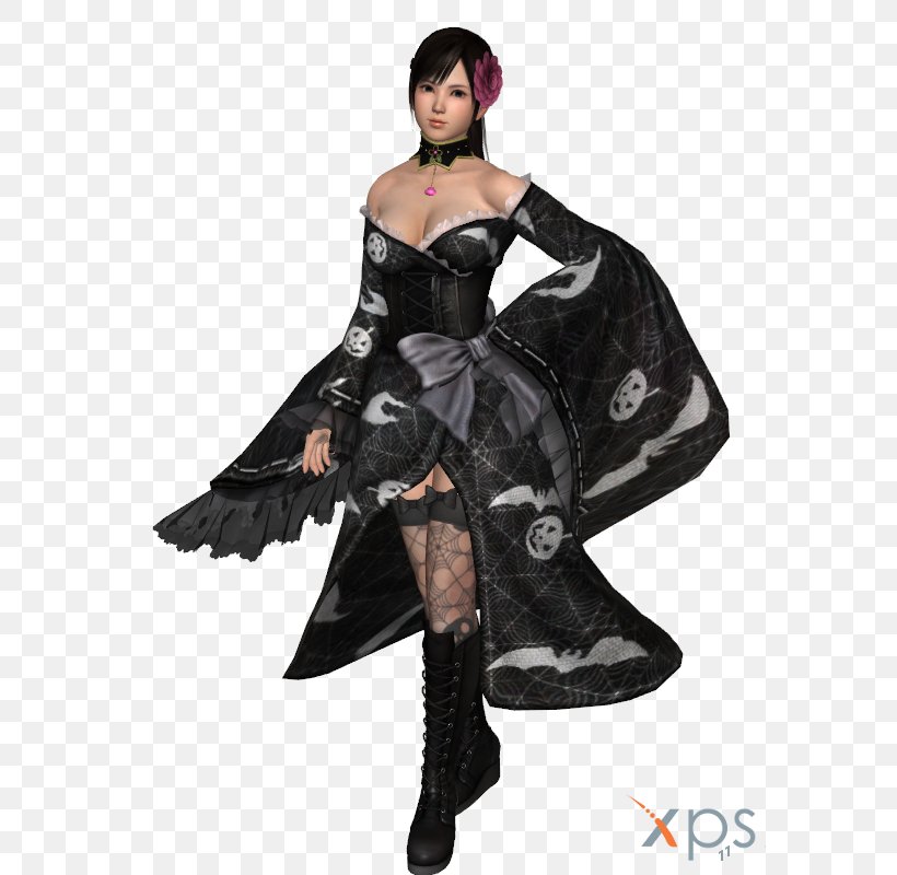 Dead Or Alive 5 Last Round Costume Kasumi Team Ninja, PNG, 600x800px, Watercolor, Cartoon, Flower, Frame, Heart Download Free