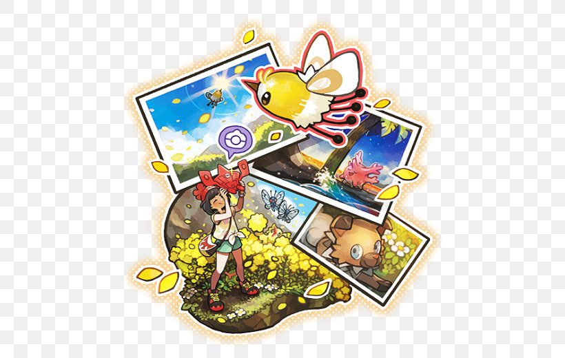 Pokémon Sun And Moon Pokémon Ultra Sun And Ultra Moon Pokémon Sun & Moon Pokémon Black 2 And White 2 Pokémon Gold And Silver, PNG, 500x520px, Watercolor, Cartoon, Flower, Frame, Heart Download Free