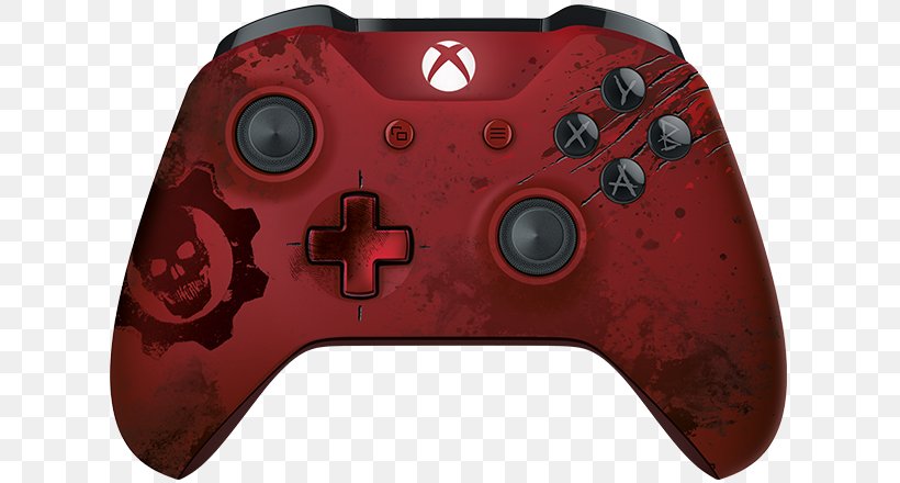 Gears Of War 4 Xbox One Controller Game Controllers Wireless, PNG, 717x440px, Gears Of War 4, All Xbox Accessory, Game Controller, Game Controllers, Gamepad Download Free