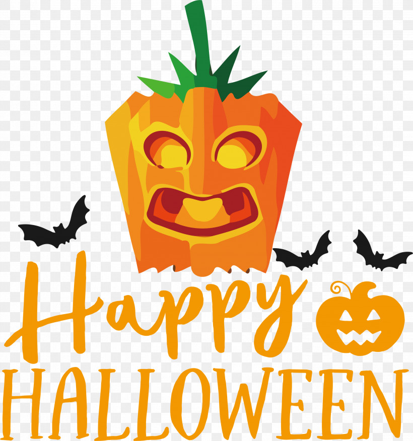 Happy Halloween, PNG, 2807x3000px, Happy Halloween, Fruit, Geometry, Happiness, Line Download Free