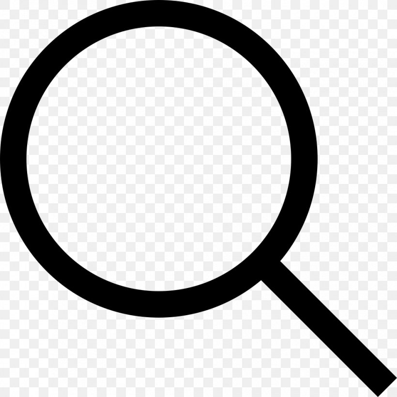 Magnifying Glass, PNG, 980x980px, Vapelink, Area, Black And White, Cdr, Gerber Format Download Free
