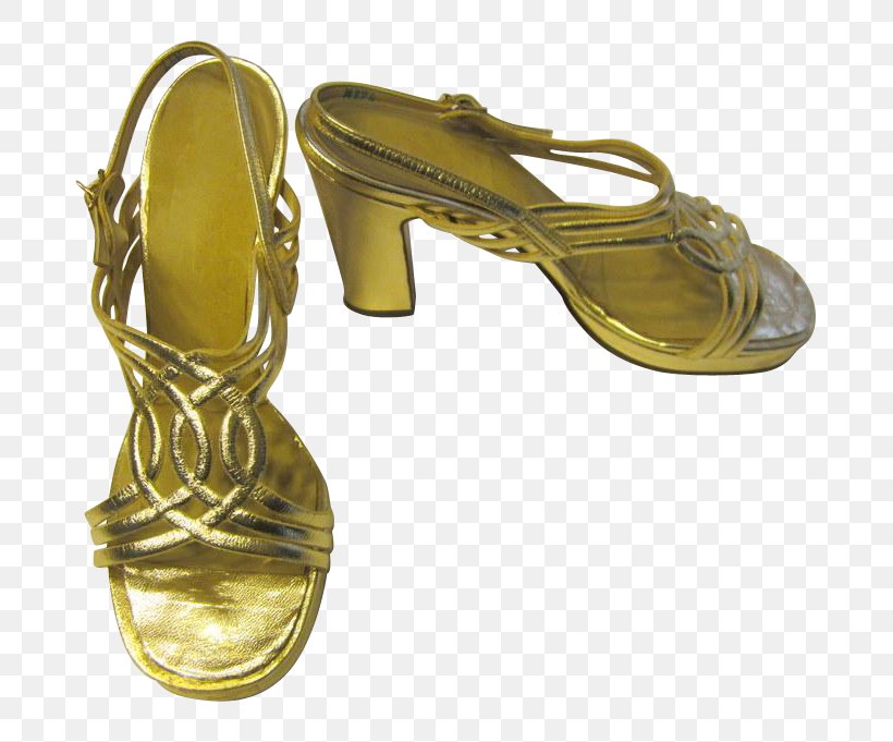 Sandal High-heeled Shoe 1970s Stiletto Heel, PNG, 681x681px, Watercolor, Cartoon, Flower, Frame, Heart Download Free