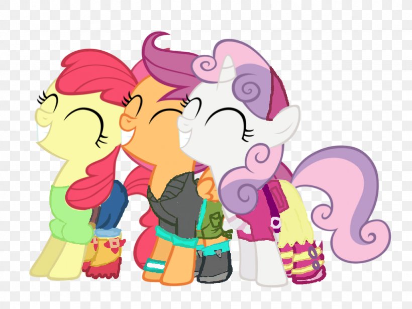 Sweetie Belle Apple Bloom Pinkie Pie Pony Cutie Mark Crusaders, PNG, 1024x768px, Watercolor, Cartoon, Flower, Frame, Heart Download Free