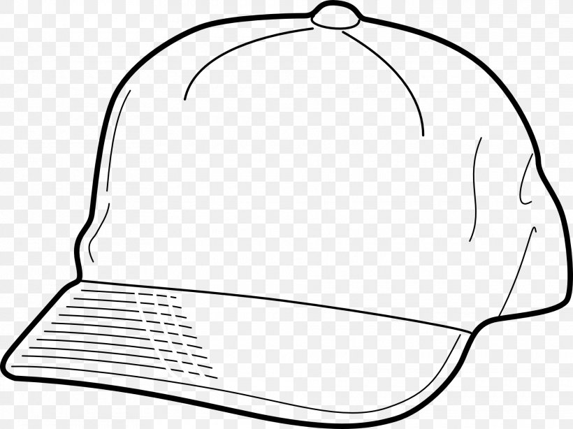 Baseball Cap Hat Clip Art, PNG, 1920x1438px, Baseball Cap, Area, Baseball, Black And White, Boater Download Free