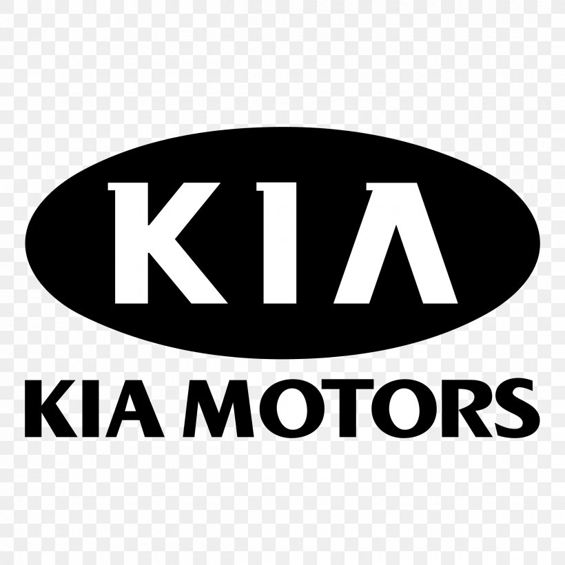 Kia Motors Logo Kia Carnival Brand Product, PNG, 2400x2400px, Kia Motors, Adhesive, Area, Black, Brand Download Free