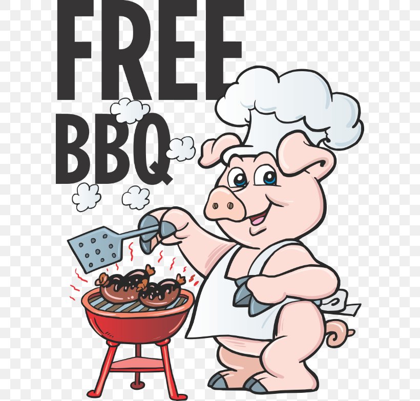 Pig Roast Barbecue Roasting Grilling Clip Art, PNG, 602x783px, Pig Roast, Barbecue, Cartoon, Child, Grilling Download Free