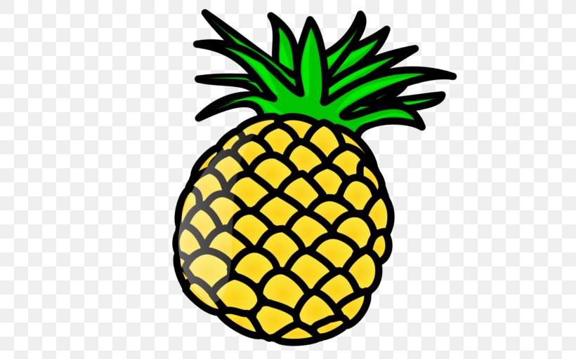 Pineapple Tropical Fruit Clip Art, PNG, 512x512px, Pineapple, Ananas, Apple, Artwork, Berry Download Free