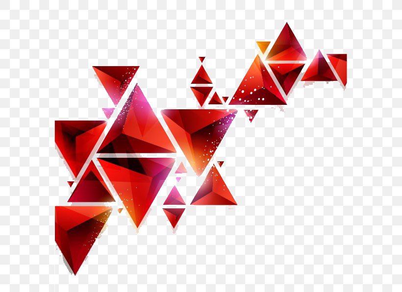 Geometry Abstract Art Triangle Geometric Shape, PNG