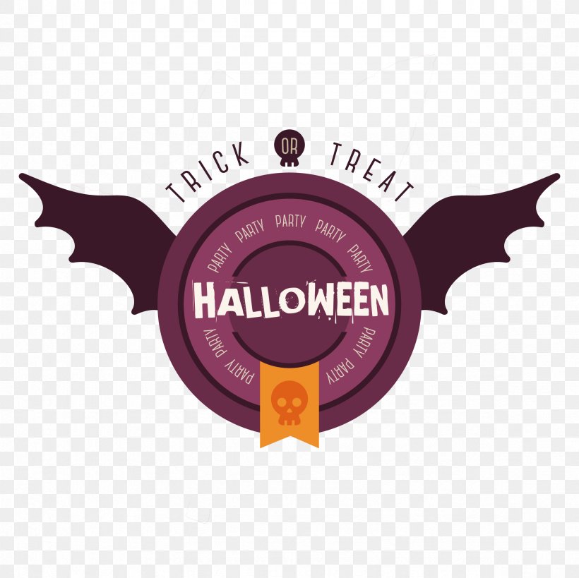 Halloween, PNG, 2362x2362px, Halloween, Badge, Bat, Brand, Concepteur Download Free