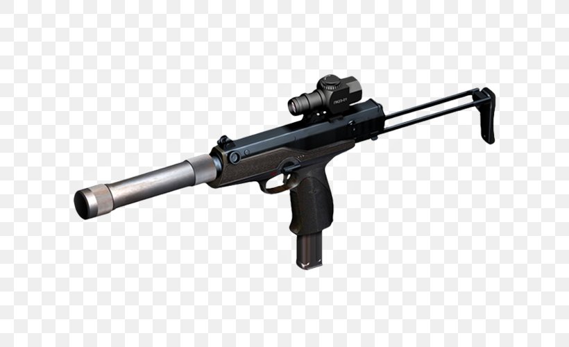 Submachine Gun AEK-919K Weapon Pistol, PNG, 700x500px, Watercolor, Cartoon, Flower, Frame, Heart Download Free