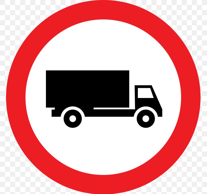 Car Traffic Sign Regulatory Sign Truck Road, PNG, 772x768px, Car, Area, Brand, Large Goods Vehicle, Logo Download Free