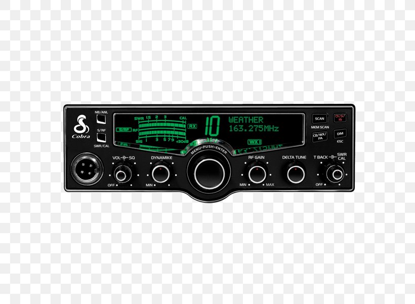 Citizens Band Radio Cobra 29 LX Radio Receiver Single-sideband Modulation, PNG, 600x600px, Citizens Band Radio, Aerials, Audio, Audio Equipment, Audio Receiver Download Free