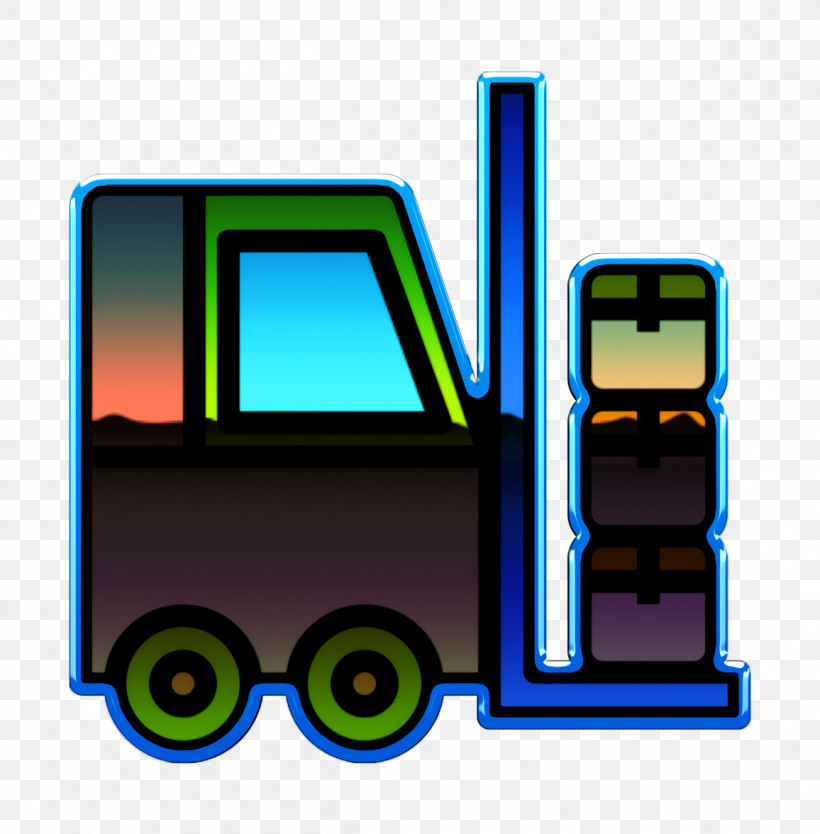 Logistic Icon Forklift Icon, PNG, 1156x1176px, Logistic Icon, Electric Blue, Forklift Icon, Rolling, Transport Download Free
