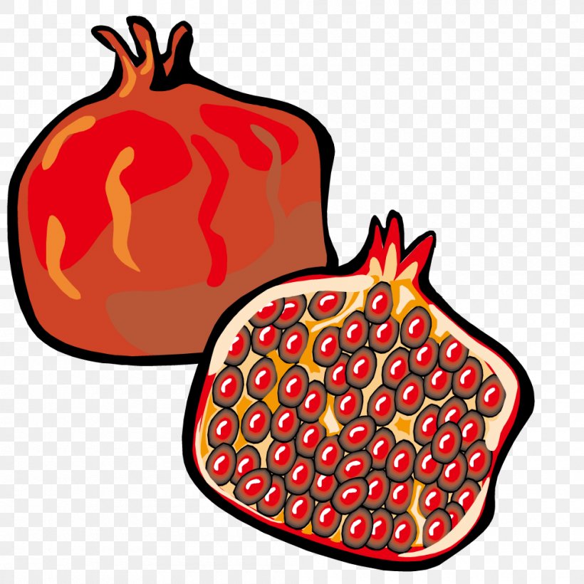 Pomegranate Juice Fruit Auglis Clip Art, PNG, 1000x1000px, Pomegranate Juice, Apple, Auglis, Colourbox, Dessert Download Free