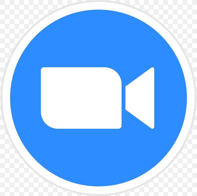 Videotelephony Web Conferencing Zoom Video Communications Android Application Package Mobile App, PNG, 816x816px, Videotelephony, Android, Area, Blue, Brand Download Free