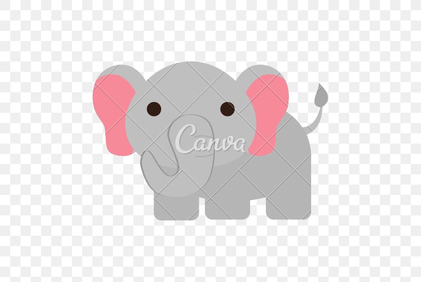African Elephant Indian Elephant, PNG, 550x550px, African Elephant, Animal, Asian Elephant, Cartoon, Cuteness Download Free