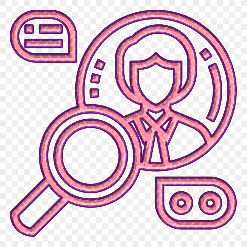 Agile Methodology Icon Search Icon, PNG, 1090x1090px, Agile Methodology Icon, Circle, Magenta, Pink, Search Icon Download Free